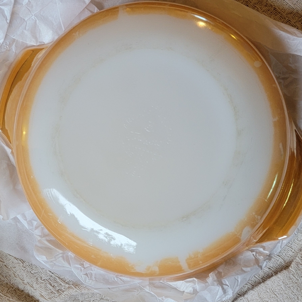 Fire King Casserole Dosh with Lid